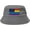 C1838, variant on Pride Rainbow LGBT Flag of Indiana Bucket Hat for Women Men Outdoor Sun Hat Summer Beach Travel Fishing Cap