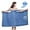 39.3"×53.1" Blue, variant on Wearable Towels for Women, Plus Size Women's Wearable Shower Skirt, Soft Coral Fleece Towel Wrap with 2-Button Adjustable Closure, Water Absorption & Quick-Drying for Spa & Home
