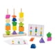 thumbnail image 2 of Juego de juguetes Montessori con cuentas de madera, juguete de secuenciación, desarrollo cognitivo divertido, juego para padres e hijos, juguete de, 2 of 9