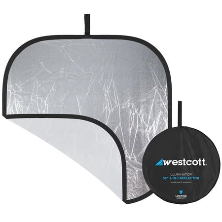 UPC: 0817967015035 | Westcott Illuminator Collapsible Reflector | 52  Square  Silver/White