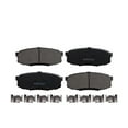 thumbnail image 7 of Detroit Axle - Brake Pads for 2008-2021 Lexus LX570 Toyota Land Cruiser Sequoia Tundra, 4pc Front and Rear Ceramic Brake Pads Set Replacement, 7 of 7