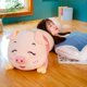 thumbnail image 3 of 60CM creativo suave lindo cachorro cerdo peluche muñeca tira larga almohada niños muñeca durmiente regalo JM, 3 of 5