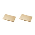 thumbnail image 4 of sweethay Estuche protector de tarjeta de memoria digital, organizador de tarjetas de nombre comercial, caja protectora de aluminio, accesorios Oro 2piezas, 4 of 6