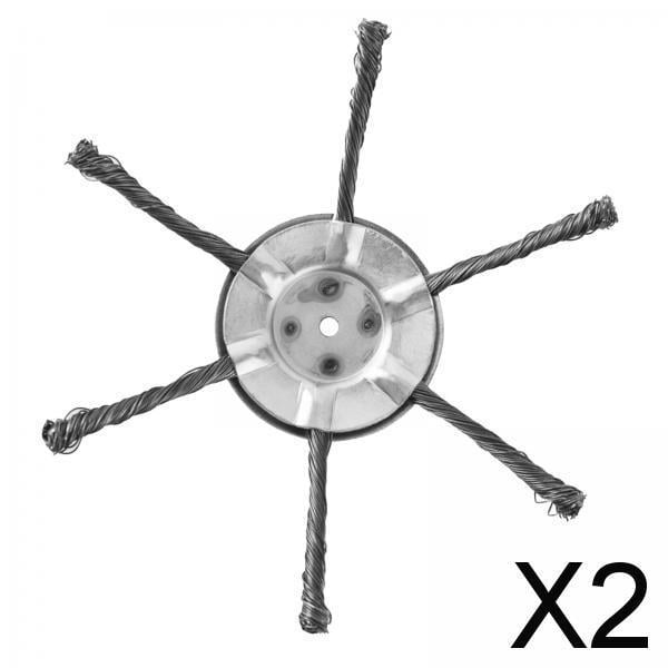 Cabezal de Cuchilla de Corte de Alambre de Acero Shamjiam 5 Piezas para Desbrozadora