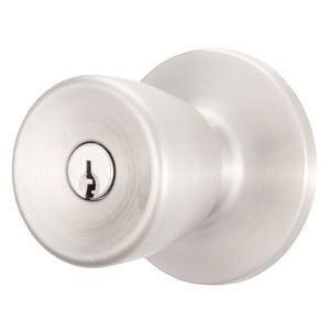Brinks Mobile Home Keyed Entry Bell Style Doorknob