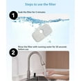 thumbnail image 5 of 16-Pack Replacement Filters for Petlibro Dockstream Cat Water Fountain PLWF005 PLWF115 PLWF105, 8 Months Set of Cat Water Fountain Filters, White, 5 of 5