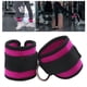 thumbnail image 5 of Correa de Tobillo de Fitness Shamjiam 2x Ejercicio Squat Extensiones de Pierna Levantamiento de Pesas Roja, 5 of 9