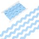 thumbnail image 1 of Ribete Rick Rack, 5 yardas 20mm / 0.8 pulgadas de ribete de flecos de ondas [Azul cielo], 1 of 1