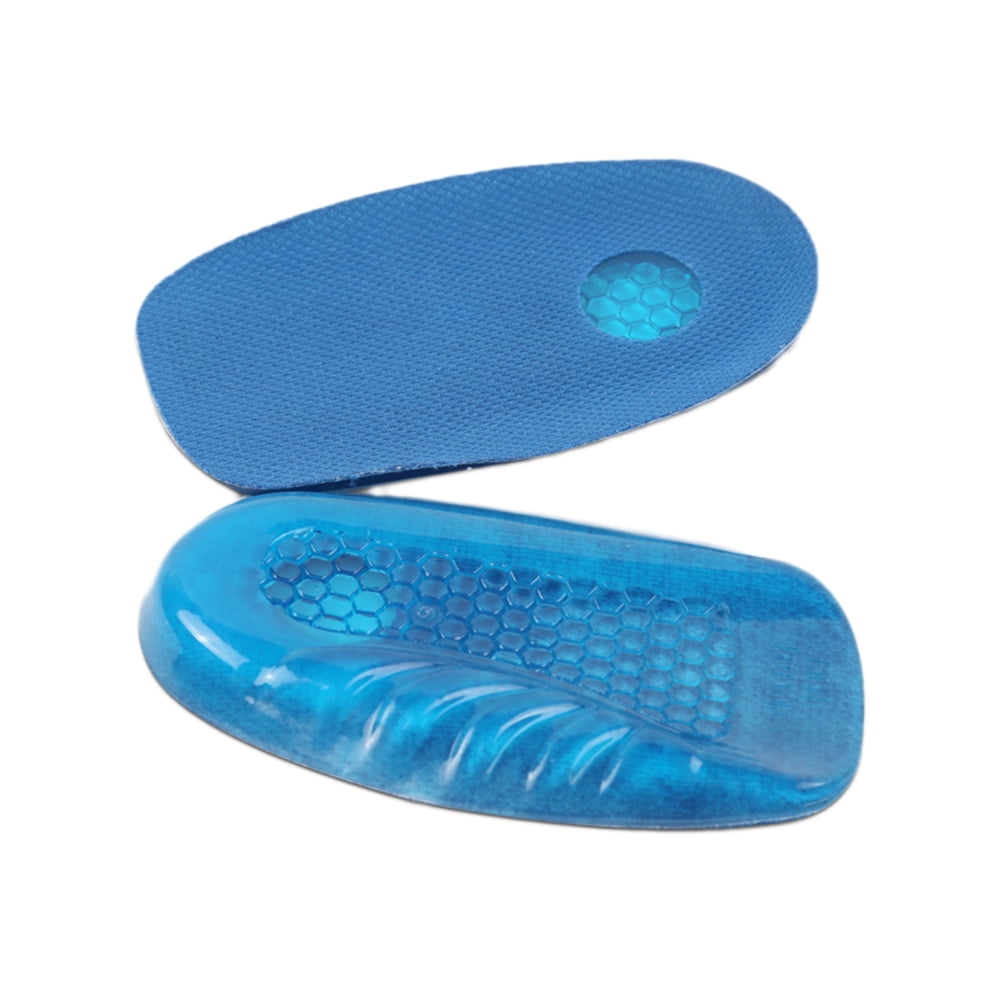 NUOLUX Heel Cups Inserts Pads Silicone Insoles Cushion Spur Plantar
