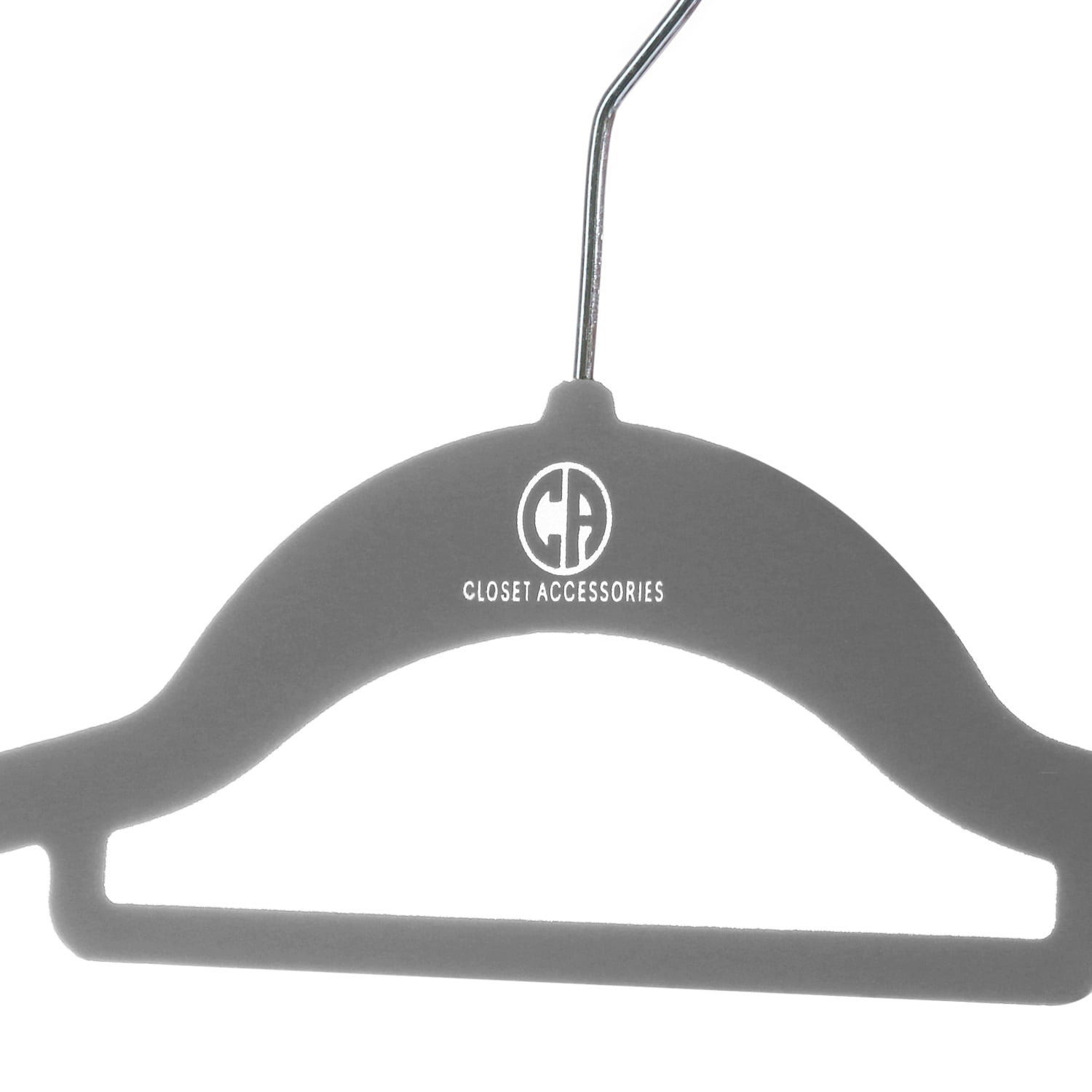 Closet Accessories, Velvet hangers, non-slip ultra slim space saving hanger, with notches, tie bar, and swivel hooks, 30 pack, with bonus 20 matching velvet finger clips. (Grey [Charcoal]))