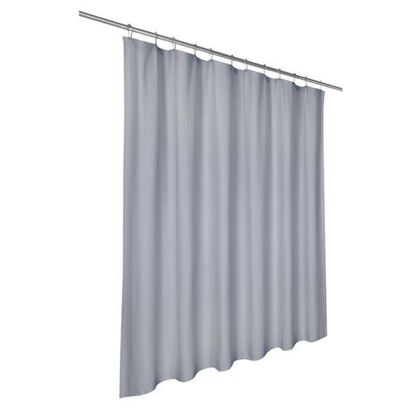 JoanKaren Shower Curtains for Bathroom,72"x 84" Gray Extra Long Faabric Shower Curtain,Embossed Pattern Shower Curtain,Machine Washable,Waterproof