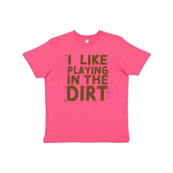 Inktastic I Like Playing in the Dirt Youth T-Shirt