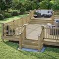thumbnail image 2 of Deckorators 6 in. x 6 in. Victoria Stainless High Point Pressure Treated Post Cap, 2 of 6