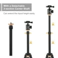 thumbnail image 3 of Andoer Portable Camera Tripod Stand Aluminium Alloy 360° Rotatable Ball, 3 of 8