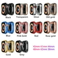 thumbnail image 3 of ALMNVO Soft Screen Protector Case Cover Compatible with Apple Watch 41mm 40mm 38mm 45mm 44mm 42mm, TPU Shell Protector Bumper for iWatch Sereies 9 8 7 6 5 4 3 2 1 SE SE2, 3 of 11
