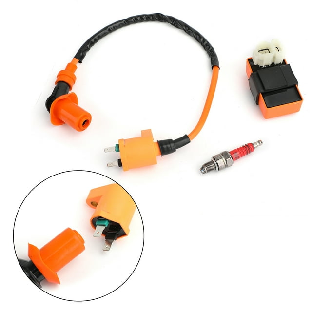 Enchufe de Bobina de encendido CDI de carreras MotorGenic Para HONDA ATC XR CRF TRX 300 50CC 125CC 150CC GY6