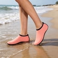 thumbnail image 5 of Women Walking Hiking Barefoot Shoes Slip On Wide Toe Box Non-Slip Lightweight Minimalist Grounding Sneakers for Women Outdoor Trail Everyday Casual Wear,Orange 40, 5 of 5