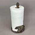 thumbnail image 2 of Bear-Themed Rustic Cast Iron Paper Towel Holder - Enhance Your Kitchen with Mountain Cabin Charm and Functional Style - Easy Assembly -14.5 Inches High, 2 of 5