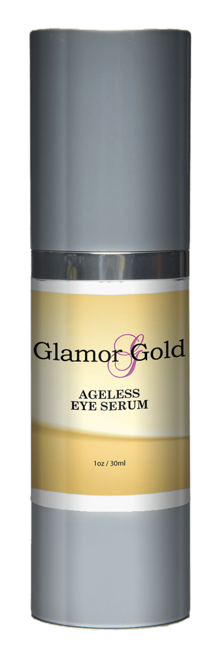 Glamor Gold Eye Serum - Best Under Eye Treatment for Fine Lines and Wrinkles
