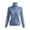 07#Blue, variant on Women's Turtleneck Knit Solid Sweater Long Sleeve Drop Shoulder Pullover Trendy Fall Winter Basic Slim Fit Cozy Casual Top Camel S