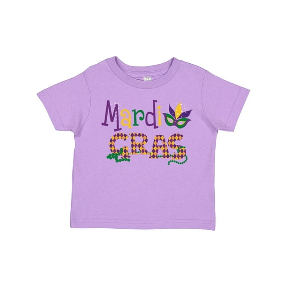 Inktastic Argyle Mardi Gras Boys or Girls Toddler T-Shirt