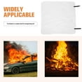 thumbnail image 3 of unbranded Couverture de Sécurité Incendie 1Pcs 39x39 Po Fibre de Verre Rouge pour Cuisine, 3 of 6