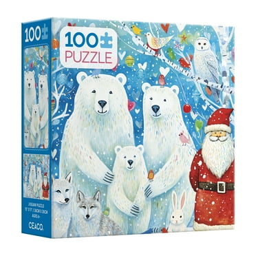 Ceaco 100 Piece Polar Portrait (Michael David Ward) Interlocking Jigsaw Puzzle