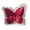 red, variant on Elodie Butterfly Shaped Pillow Sofa Cushion Centerpiece 19.69''x15.75'' Back Cushion Waist Support for Sofa Living Room Couch Indoor Pink
