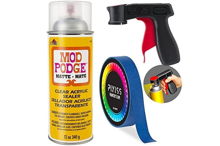 Matte Mod Podge Spray Acrylic Sealer Clear Coating Matte Paint Sealer