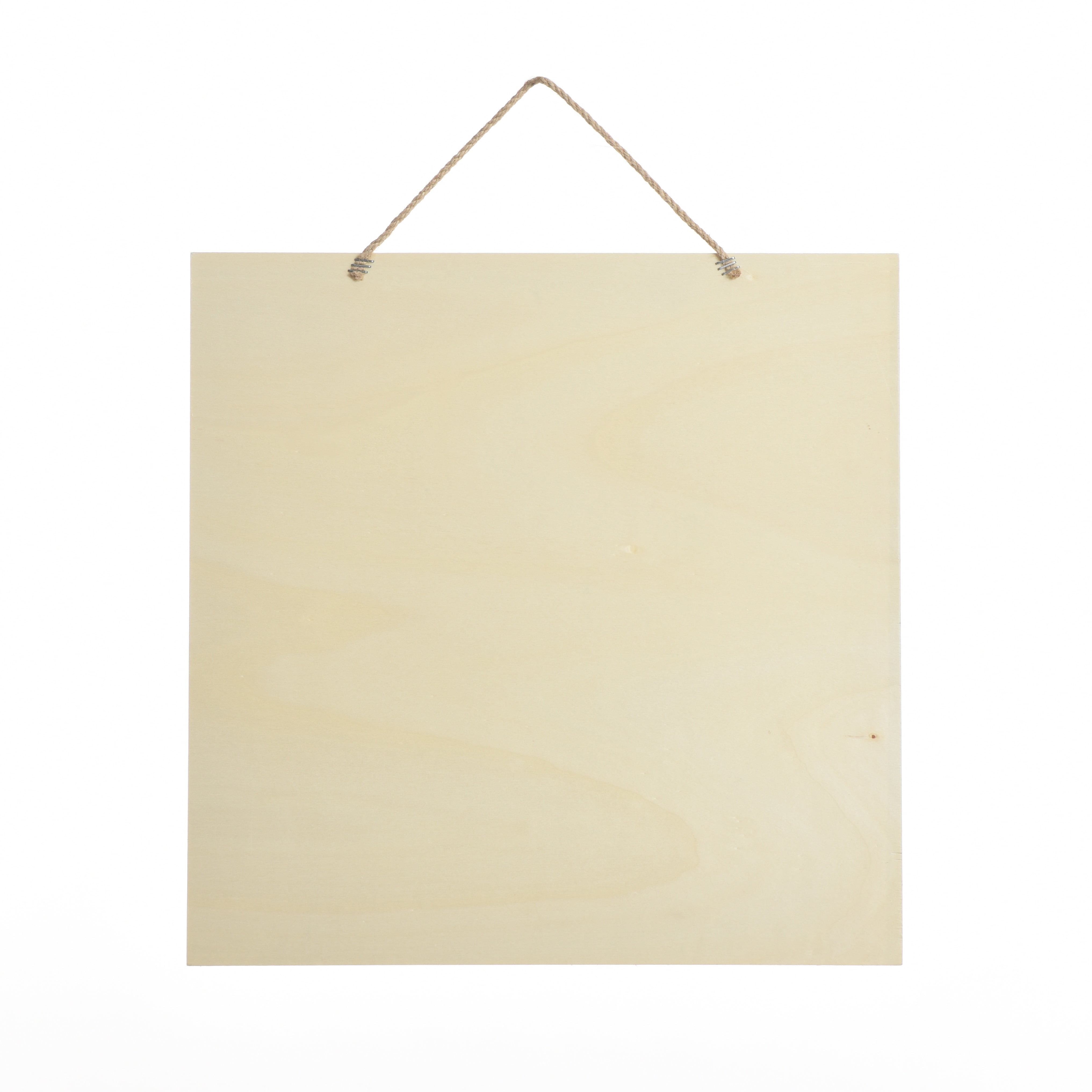 Stylecraft 15.75" Square Unfinished Wood Plaque (1 Each)