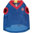thumbnail image 2 of Pets First NBA Detroit Pistons Mesh Basketball Jersey for DOGS & CATS - Licensed, Comfy Mesh, 21 Basketball Teams / 5 sizes, 2 of 2