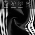 thumbnail image 5 of Black Striped Cloth Napkins, Farmhouse Black White Stripes Washable and Reusable Dinner Napkins Set of 4, Table Napkin for Kitchen Party Birthday Wedding Hotel Housewarming 20"x20", 5 of 8