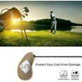 thumbnail image 5 of Funda para palos de golf CHAO de piel sintética de lujo juego de 12 piezas blanco y negro, 5 of 5