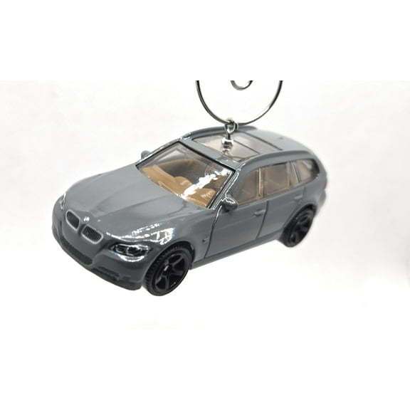 2012 BMW 3 Series Touring Gray Christmas Ornament
