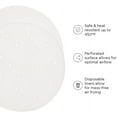thumbnail image 2 of Chefman Doublures Jetables pour Friteuse à Air Chaud, Papier Parchemin Résistant à la Chaleur pour Paniers, Lot de 100, 7” Rond, 2 of 7