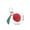 B, variant on Hanging Ornaments Adorable Fruit Bayberry Keychain Designss for Backpack Gifts and Couples, Gifts for Family, Multicolor