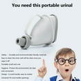 thumbnail image 5 of Portable Emergency Urinal For Car Travel Outdoor Silicone Urinal Tool For Men Women Kids 5.91 X 3.94 X 2.76 Inches Reusable Compact Design, 5 of 6