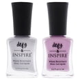 thumbnail image 1 of Kit de Vernis à Ongles Résistant à l'Usure par Defy and Inspire pour Femmes - Kit 2 Pcs 0.5oz Vernis à Ongles - 246 Sublebrity, 0.5oz Vernis à Ongles - 144 Pack Your Knives, 1 of 2