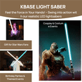 thumbnail image 5 of KBASE Force FX Dueling Lightsaber with Metal Hilt Saber, Infinite Color Change & 10 Sound Fonts for Boys and Adults, 5 of 11