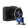 thumbnail image 3 of CxhicLuv Dash Camera for Cars, 720P Front and Rear Car Dashboard Recorder with Super Night Vision, Parking Monitor, Motion Detection & Loop Recording for Vehicle Security, 3 of 8
