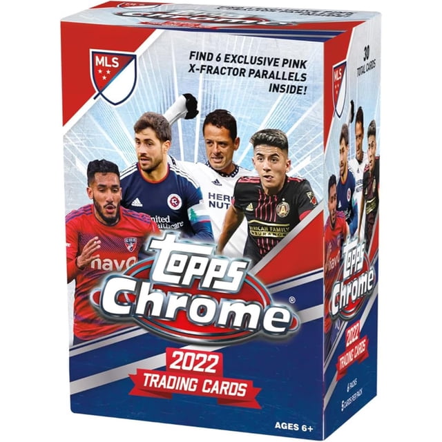 2022 Topps Chrome Major League Soccer Value Blaster Box