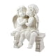 thumbnail image 2 of Estatua de pareja de ángeles, estatua de resina de jardín, decoración del hogar, taburete para sentarse, estatuilla decorativa para amantes, escultura, 2 of 8