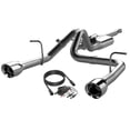 thumbnail image 3 of QTP 2018 Jeep Wrangler JL 304SS Screamer Cat-Back Exhaust 4DR w/4in Tips, 3 of 5