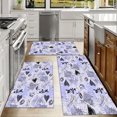 thumbnail image 6 of Floral Kitchen Rugs Sets of 3, Non Slip Kitchen Rugs and Mats Washable Farmhouse Kitchen Rugs Floral Kitchen Floor Mat Carpet Runner Rugs for Hallway Laundry Room, 6 of 12