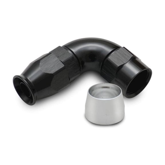 Vibrant Performance -12AN 90 Degree Hose End High Flow For PTFE Hose