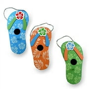 11" Flip Flop Birdhouse 3 Piece Set