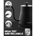 thumbnail image 4 of Hervidor eléctrico Keebar Gooseneck 0.8L 1000W de acero inoxidable, 4 of 7