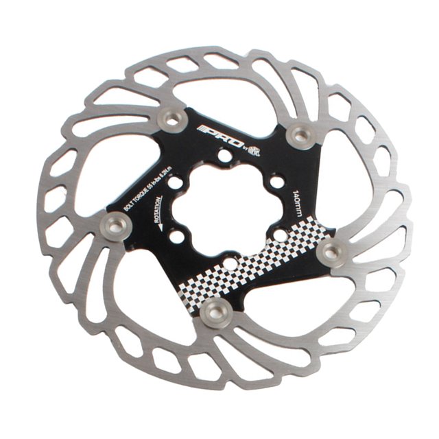 Freno de disco mecánico para bicicleta de carretera, pinza delantera trasera de 140mm, pernos blancos, abrazadera de rotor de freno de disco tirado de - Disco de freno Ne Disco de freno Negro Sunnimix Pinza de freno de disco de bicicleta