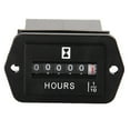 thumbnail image 1 of Dc 6-80v, reloj mecánico Medidor - Contador de horas para generador de motor, barco, automóvil, motocross, motor UKW, 1 of 5