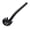 Black, variant on Silicone Pasta Fork Spoon, Food Grade BPA Free Spaghetti Server, High Heat Resistant Noodle Strainer Spoon for Non-Stick Cookware, Blue Kitchen Cooking Utensil